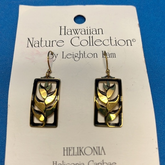 NOS Two pairs of Leighton Lam Hawaii Nature Collection earrings - Picture 3 of 5